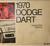 1970 Dodge Dart Operator's Manual