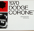 1970 Dodge Coronet Operator's Manual