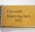 1957 Chevrolet Finger Tip Facts, Specifications Catalog For Chevrolet Salesmen