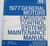 1977 GM Emission Controll Systems Maintenance Manual