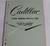 1958 Cadillac Series parts list