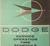 1957 Dodge Service Operation Time Schedule