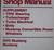 1984 Ford Mustang Shop Manual Vol B1