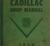 1950 Cadillac Shop manual original