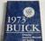 1973 Buick Chassis Service Manual