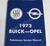 1973 Buick - Opel Preliminary service manual