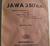 1952 Jawa 350 typ 18 Reservdelskatalog