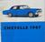 1967 Chevrolet Chevelle Handbok Svenskt Original