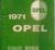 1971 Opel Service Manual