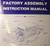 1955 Chevrolet Passanger Factory Assembly Instruction Manual
