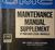 1963 GMC Models P/PB1000,1500 och 2500 G Series Maintenance Manual Supplement