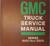 1968 GMC series 1500-3500 Truck Service Manual