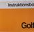 1975 Volkswagen Golf Instruktionsbok