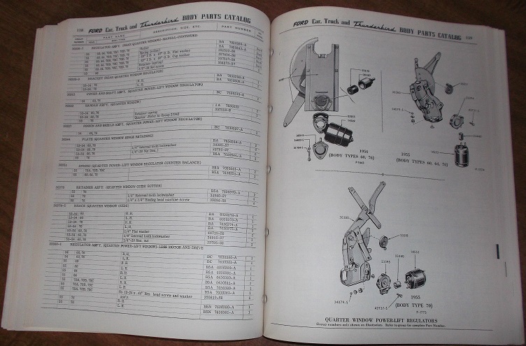 www.hortlund.se - 1953 - 1955 Ford Car & Truck Body Parts Catalog